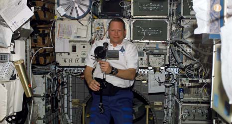 David Brown Uses DVCAM in SPACEHAB