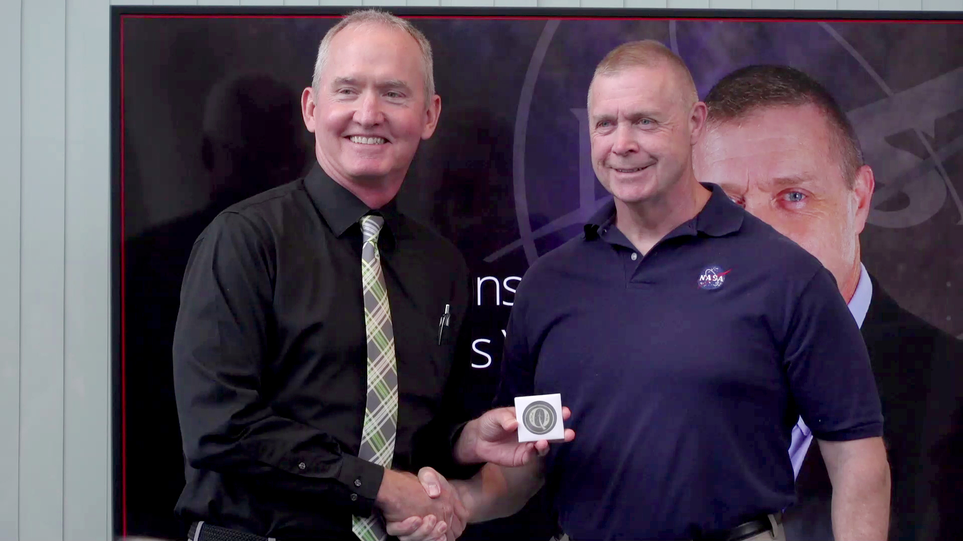 Ken O'Connor Receives Coin
