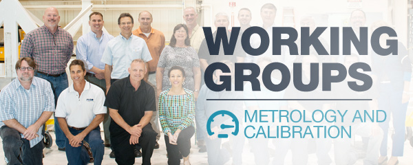 Working Groups: Metrology and Calibration